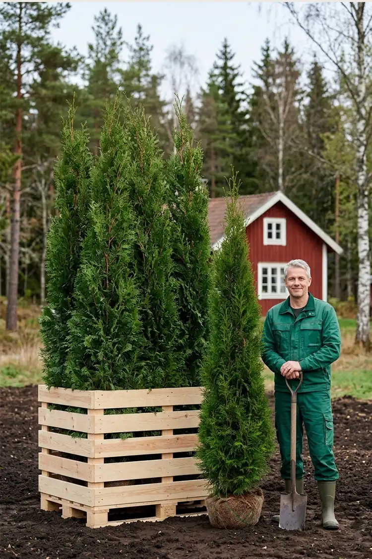 Kjempetuja Rotklump 200-240cm - Bilde 2