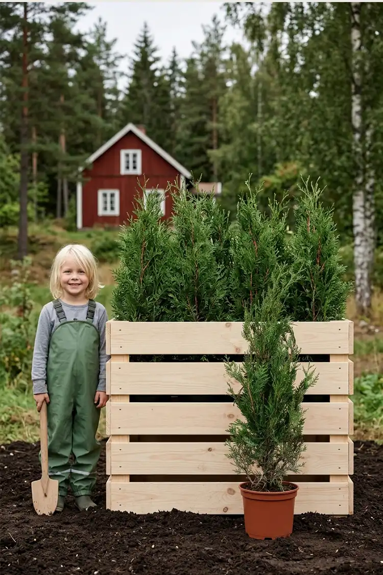 Kjempetuja Krukke 40-80cm - Bilde 2