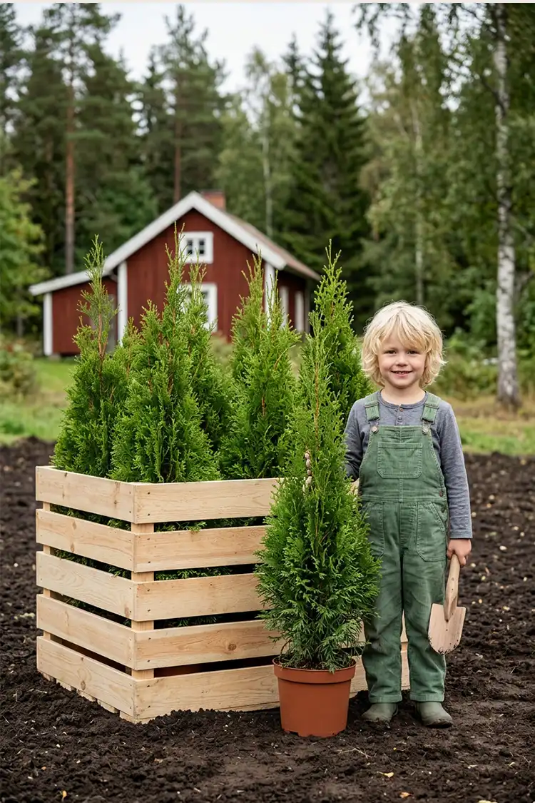 Tuja Smaragd Krukke 40-80cm - Bilde 2