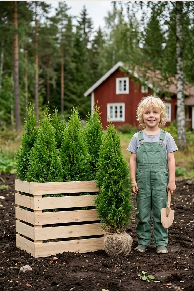 Tuja Smaragd Rotklump 40-80cm - Bilde 2